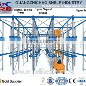 Adjustable Drive-in Heavy Duty Warehouse Rack thumbnail-1