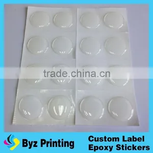 Drop Glue Logo, 3D Look Epoxy Resin Domed Labels and Crystal Stickers, Crystal Epoxy Label thumbnail-4