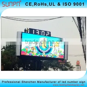 Iran 45Inch White Color 88:88 and 88:88:88 Time and Temp Led Sign and Digitals Time Clock thumbnail-1