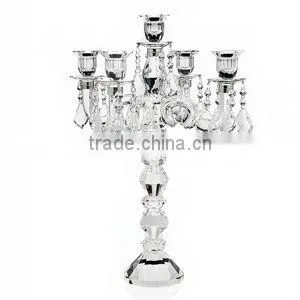 5 Arms Exquisite Crystal Candelabra thumbnail-1