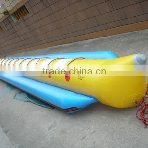 Hot Water Long Inflatable Banana Boat Aqua for 7 Person thumbnail-1