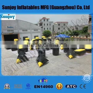 Factory Price 0.6-0.9mm PVC Paintball Bunkers Made in China thumbnail-1