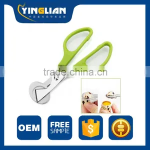Quail Farming Stainless Steel Egg Slicer Egg Quail Scissors thumbnail-1