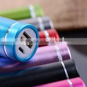 Aluminium Alloy Powerbank With LED Light 2200mah Power Bank thumbnail-2