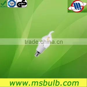Filament Clear Glass Led Bulb With Tail thumbnail-2