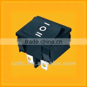 DPST Rocker Switch,High Quality Copper Chzjcz /*-/*-/1*-1/*contact Red Rocker Switch Manufacturer thumbnail-2