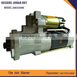 Generator Recoil Starter Assembly S6K E200B 24V/10T/5KW thumbnail-1