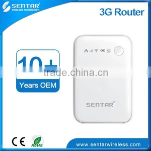 Built-in 5200mAh Li-ion Battery With Power Bank Function 3G Wifi Router thumbnail-1
