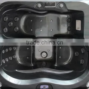 Hot Sale Family Garden Outdoor Massage Hot Spa Tub With Colorful Led Light thumbnail-2