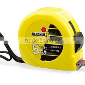 Two Color New ABS Plastic Body Steel Tape Measure ABS Case Steel Measuring Tape thumbnail-1
