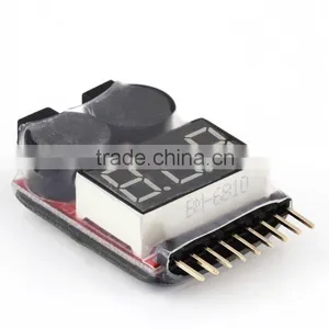 1-8S Lipo/Li-ion/Fe Battery Low Voltage Alarm thumbnail-1