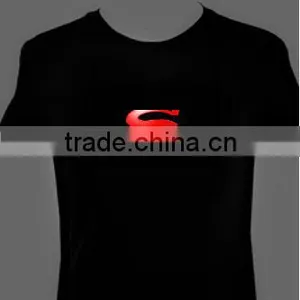 Superman Sound Activated Flash T-shirt With EL Light Panel thumbnail-2