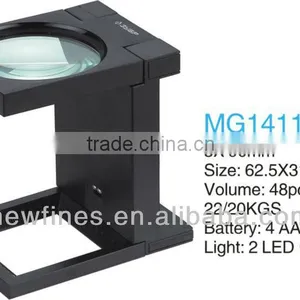 Multifunctional Magnifier Cloth-illuminating Magnifier Vertical Magnifier With Led Lamp Foldable thumbnail-1