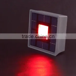 Install Into the Ground Solar Brick Led Paver Light thumbnail-4