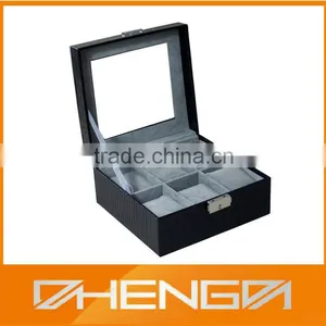 High Quality Guangzhou Factory Custom Made-in-china Gift Wooden Box for Watch (ZDS-SJF103) thumbnail-3