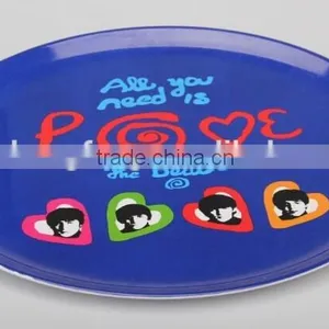 14inch Melamine Round Tray thumbnail-2