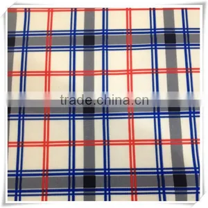 Check Design Scuba Printing Knitting Fabric thumbnail-1
