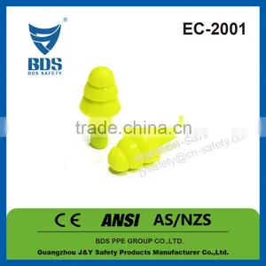 High Quality Silicone Safety Ear Plugs CE thumbnail-1