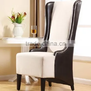 High Back Wooden Dining Chair for Sale Lobby Furniture TC4004 thumbnail-1