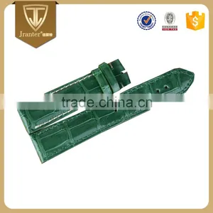 Mens 18mm Width Crocodile Leather Watch Band thumbnail-2