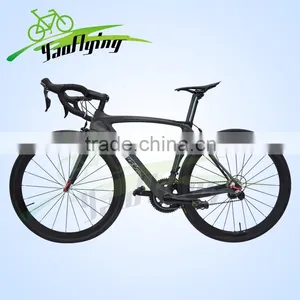 Complete Carbon Road Bike With Carbon Frame/wheelsets , Fit for DI2/Mechanic Groupset Sports Cycling Road Carbon Bike thumbnail-1