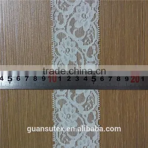 White Eyelash Trimming African Cord Bridal Lace For Children's African Clothing thumbnail-3