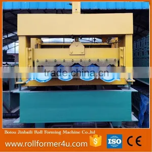 JBL-828 Glazed Roof Tile Roll Forming Machine Roofing Tile Making Machine thumbnail-1