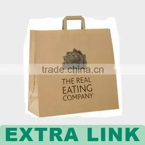 Paper Shopping Bag,brown Kraft Paper Gift Bag,cutom Paper Bag thumbnail-2