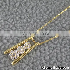Low Price Imitation Gold Bar Necklace, Hot Sale Imitation Gold Plated Jewelry thumbnail-3