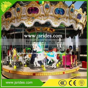 Double Deck Carousel Luxury Carousel Rides Carousel Manufacturers thumbnail-3