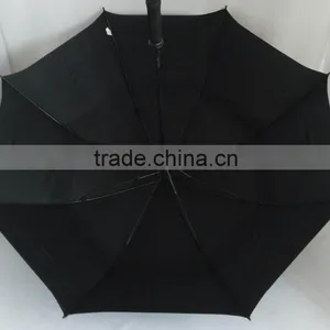 2 Layer Straight Windproof Automatic Parasol Golf Umbrella thumbnail-4