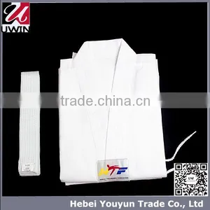 Deluxe V-Neck Taekwondo Fabric Uniform thumbnail-1