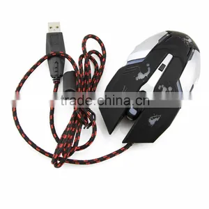 666 pc Mouse Gaming Man Play Game Mouse 2.4g thumbnail-3