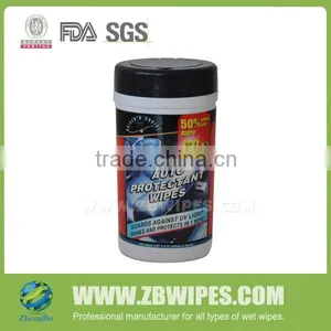 Lint Free Car Wipes Cleaning Protectant Wipes Tissue thumbnail-1