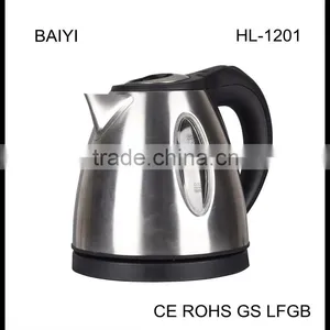 1.2 Liter BPA Free Stainless Steel Cordless Electric Kettle thumbnail-1