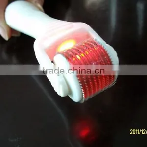 Vibrating Function Changeable Heads LED Derma Roller thumbnail-2