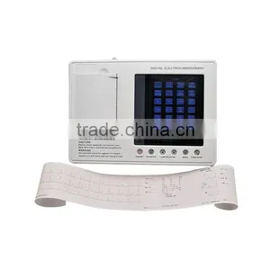 2016 Handheld CE&ISO 7-inch Color LCD Digital 3-channel 12-lead Electrocardiograph ECG Machine EKG Machine-EKG-903A3 thumbnail-6