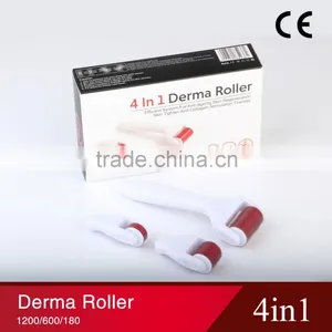 4 in 1 Derma Roller With 300/720/1200 Pins Stainless Micro Derma Roller for Face and Body Treatment thumbnail-4