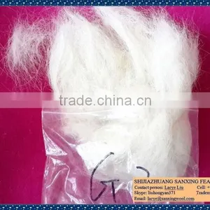 Hot Sale White Combing Goat Hair Waste for Felt and Yarn thumbnail-2