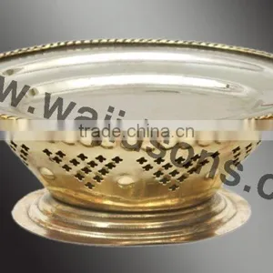 New Design Handmade Chafing Dish for Sale | 2016 Metal Made Chafing Dish | Modern Chafing Dish | Brass Plated Chafing Dish thumbnail-4
