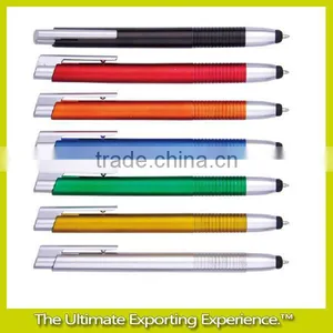 Silver Coating Plunger and Tip Lacquered Color Barrel Ballpoint Pen thumbnail-1