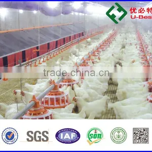 U-Best Poultry Equipment Breeders Chicken Pan Feeder System thumbnail-1