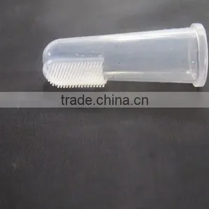 2017 Custom Toothbrush Tooth Brush With FDA/LFGB Silicone Baby Toothbrush thumbnail-3