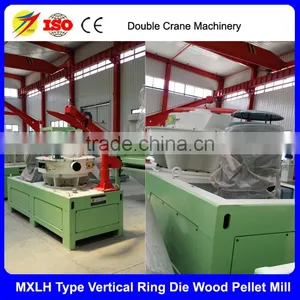 New Design Automatic Wood Pellet Making Machine for Sale From Shandong Double Crane thumbnail-1