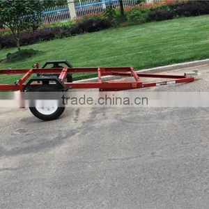 4x8 Powder Coated Folding Utility Trailer thumbnail-5