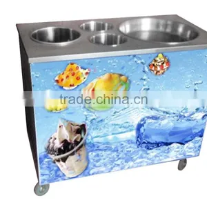 Hot Slae Yogurt Powder Thai Ice Cream Machine for Roll thumbnail-1