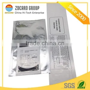 Disposable Solvent Impregnated Cleans Card ID Card Printer Head Cleaning Card thumbnail-6