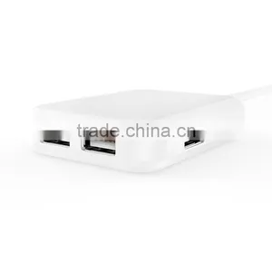 4 Ports Portable Mobile Phone USB Plug Travel Power Charger thumbnail-3