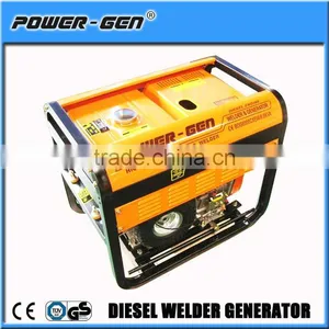 POWER-GEN High Performance Open Type 5KW-9KW Diesel Welder Generator thumbnail-1