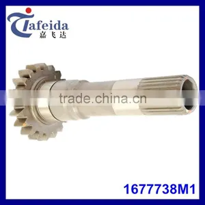 PTO Pinion Drive Shaft for Massey Ferguson, MF Tractor Parts, Transmission Components, 1677738M1, 20T/25 Spline, PTO Input Shaft thumbnail-1
